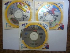 Vintage Lot of 3 General Mills Cereal Atari PC Game Prizes - Picture 1 of 6