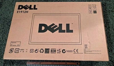 NEW- Dell E Series E1912H 19" LED Backlit Monitor, sealed box - Image 1 of 4