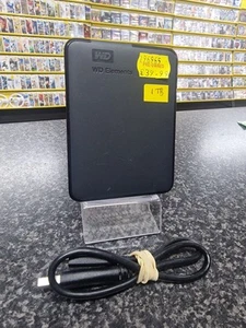 Western Digital Elements Portable External Hard Drive 1 TB USB 3.0 - Black ... - Photo 1/1
