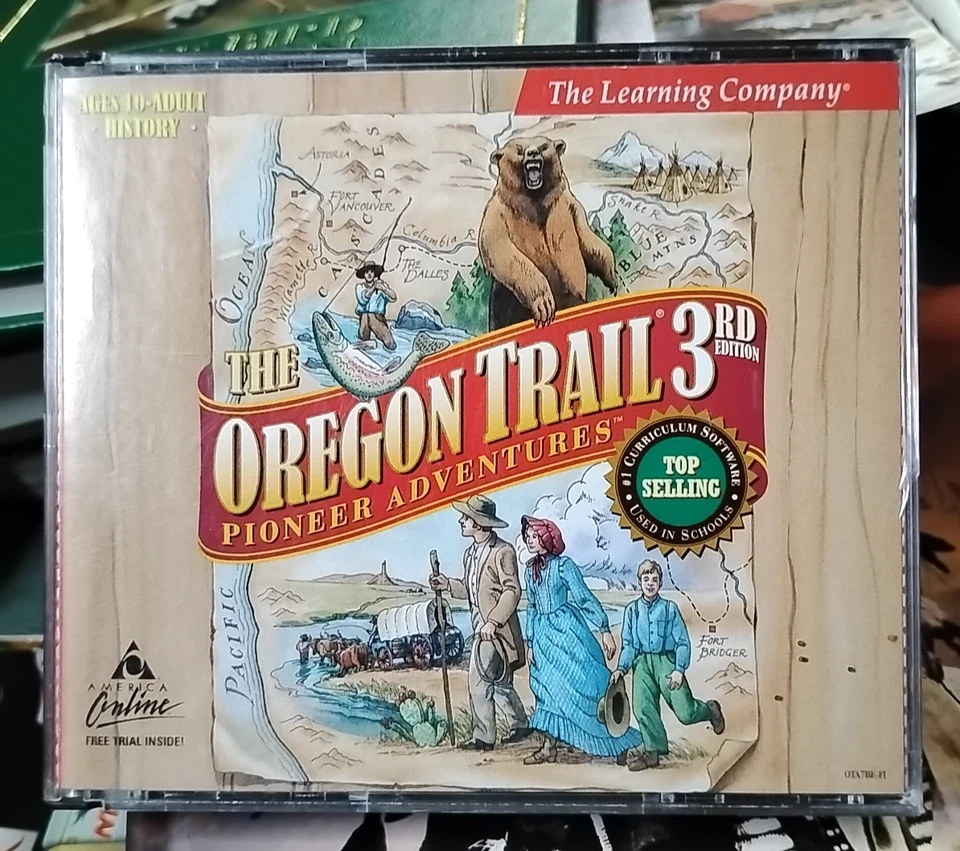The Oregon Trai Pioneer Adventures 3ª Edición PC CD-ROM Juego de Computadora Foto 1 de 4