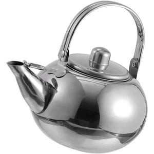 Tetera de viaje de acero inoxidable con infusor diario - Imagen 1 de 12