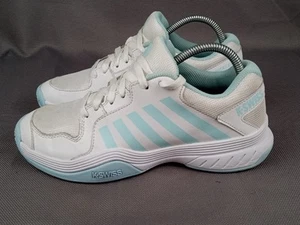 K-Swiss Court Express Pickleball Damenschuh Größe 8 weiß Sneaker Spiel Tennis Fitnessstudio - Bild 1 von 21