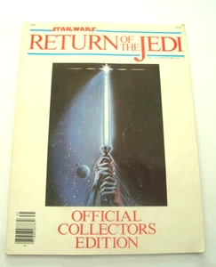 Star Wars Return Of The Jedi 1983 Official Collectors Edition Magazine - Foto 1 di 2