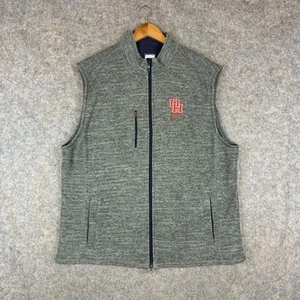 Johnnie O University of Houston Vest Mens XXL Gray Full Zip Golf Outdoor Sports - Picture 1 of 10