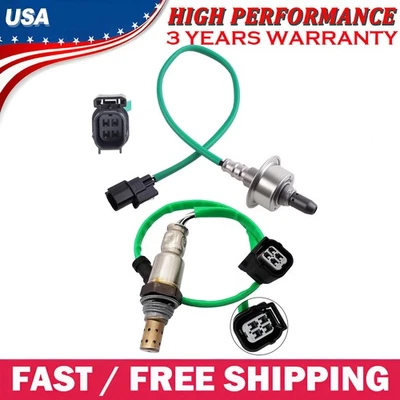 Set of 2 Oxygen Sensors 234-9091 234-4574 For 2010 2011 Honda CR-V 2.4L Up+Down - Изображение 1 из 4