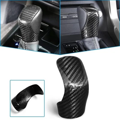 For Lexus IS250/350/200T 2014-2021 Car Carbon Fiber ABS Shift Knob Trim Cover - Image 1 of 4
