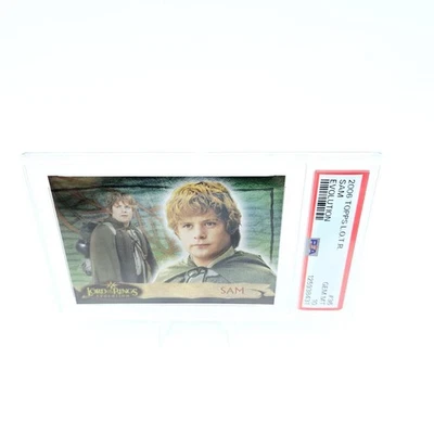 2006 Topps Lord of the Rings LOTR Samwise #36 Evolution PSA 10 Pop 2 - Image 1 of 4
