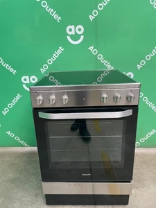 Hotpoint Electric Cooker with Ceramic Hob Inox A Rated HS67V5KHX/UK #LF106386 - Picture 1 of 8