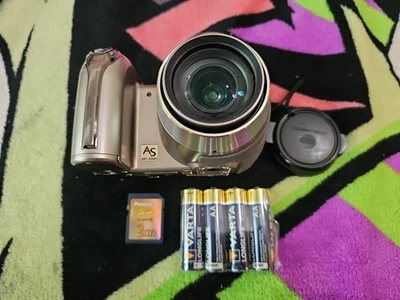 Minolta Konica Camera Digital  DiMAGE Z6 6.0MP w/ SD Card - Tested/Works - Image 1 of 4