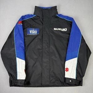 VTG Suzuki Alstare Jacket Mens XXL Black Racing Motorsports Coat Official Merch - Picture 1 of 19