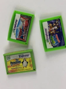 3 Leap Frog LeapPad Explorer Learning Games Leap Pad - Picture 1 of 1