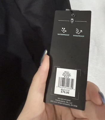 WATERPROOF GOLF Pants - XXL 2XL - MENS - BLACK - Walter Hagen NWT - Image 1 of 4