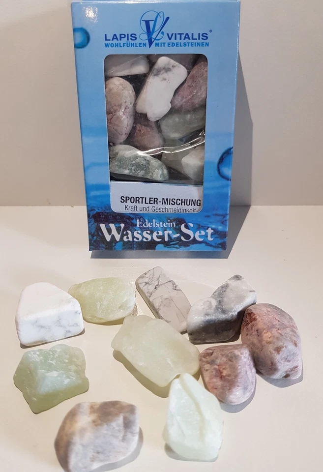 Lapis-Vitalis Wassersteine Sportler-Mix (Dolomit, Magnesit, Serpentin) - Bild 1 von 1