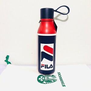 Starbucks+FILA Stainless MiiR Water Bottle 20 oz.Lanyard Red Limited