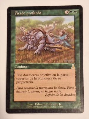 Plow Under - Spanish Urza's Destiny - Magic the Gathering MTG Nice! - Image 1 of 3