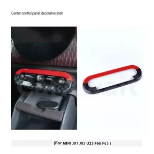 Central Control Button Frame Cover Sticker for Mini U25 F65 F66 J01 J05 2425 JCW - Picture 1 of 1