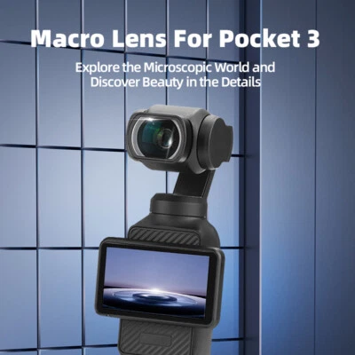 For DJI OSMO POCKET 3 Macro Lens Camera Macro Filter Lens Protection Accessories - Image 1 of 4