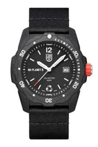 Reloj para hombre Luminox Bear Grylls ECO "No Planet B" esfera negra correa de nailon XB.3722 - Imagen 1 de 8