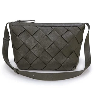 BOTTEGA VENETA Diego Hobo Intrecciato Shoulder Bag Grain leather, Khaki 795125 - Picture 1 of 9