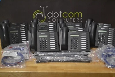 Iwatsu IX-5900 Executive IP ICON 505900 Negro 9 Botones Pantalla Omega ADIX Lote 10 Foto 1 de 4