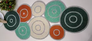 Handmade Circle Beaded 13X36 Multicolour table runner dining - Picture 1 of 6