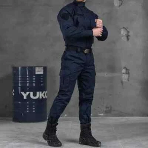 Uniforme táctico estatutario NGU SES Rip-stop uniforme. Traje Guardia Nacional. Mi💙💛 - Imagen 1 de 3