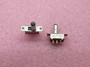 2 PIEZAS. Interruptor deslizante DPDT panel montaje terminales soldadura alfa - Imagen 1 de 1