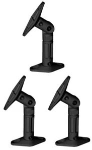 Schwarz - 3er Pack Lot - Universal Wand oder Decke Lautsprecher Halterungen passt BOSE - Bild 1 von 1