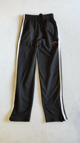 NBA Miami Heat zip ankle Jogger Youth size small S Black Cover