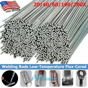 20-200x Aluminum Melt Welding Rods Low-Temperature Flux-Cored Wire Brazing 20in - Picture 1 of 30