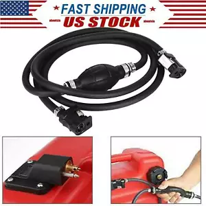 FUEL LINE HOSE PRIMER BULB KIT OUTBOARD TANK CONNECTOR FOR YAMAHA MARINER - Foto 1 di 11