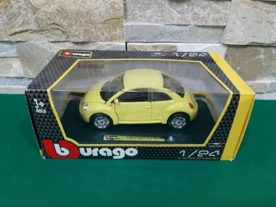 BBurago volkswagen new beetle 1998 - Scala 1/24 - con scatola - Immagine 1 di 2