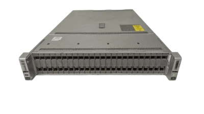 Cisco C240 M4 2x Xeon E5-2680 v3 2.5ghz 24-Cores / 128gb / MRAID / 2x 300gb - Image 1 of 3