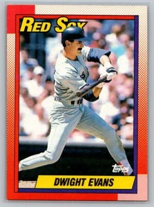 1990 Topps Dwight Evans #375 - Picture 1 of 2