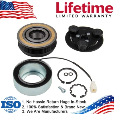 Kit de embreagem compressor AC A/C para Mazada 5 2006-2010 Mazda 3 2003-2009 2.0L FWD - Imagem 1 de 4