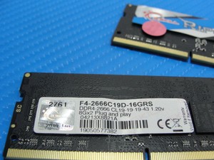 G Skill So Dimm Ddr4 Sdram Memory Ram For Sale Ebay