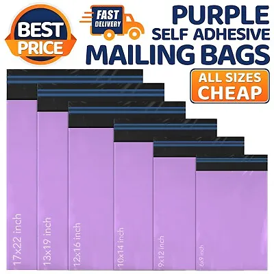 Packaging Mailing Bags Postal Postage Coloured Plastic Poly Parcel Shipping Bags • 8.19£