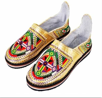 handmade moroccan leather men sliper - Image 1 of 4