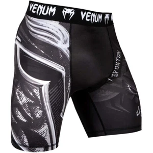 Venum Gladiator 3.0 Compression Vale Tudo Shorts - Black/White - Picture 1 of 6