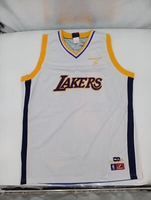 Camiseta Kobe Bryant Vintage Majestic Tamanho 54 Costurada - Feita na Coreia - Veja Fotos - Imagem 1 de 4