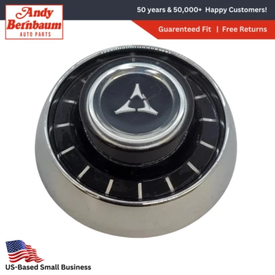 1963 Dodge Polara 330 440 Chrome Horn Ring Ornament 2401208 NOS - Image 1 of 4