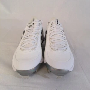 Adidas PureHustle 2 Elite Baseball Cleats Shoes White FY4393 US Women's Size 9 - Picture 1 of 6