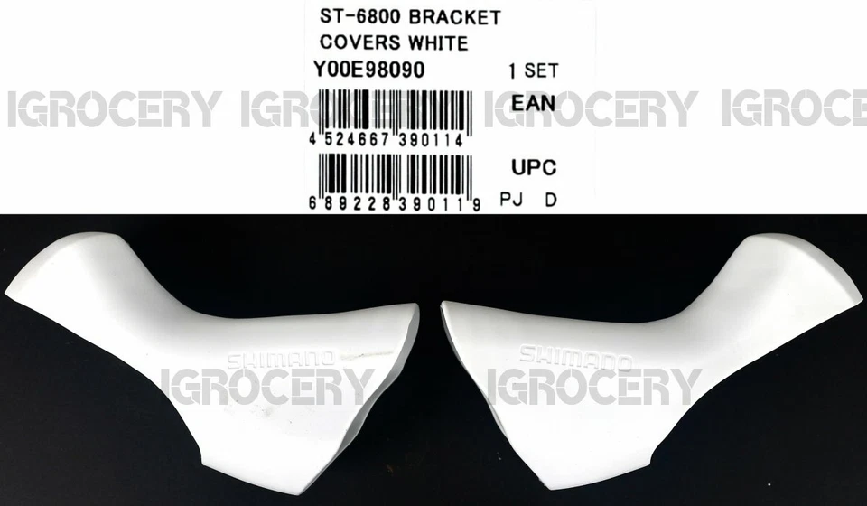 Shimano Hoods for Ultegra St-6800 / 5800 White Lever Covers Y00E98090 Retail