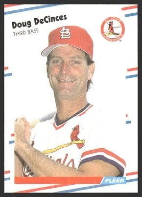 Doug DeCinces #31 1988 Fleer St. Louis Cardinals - Image 1 of 2