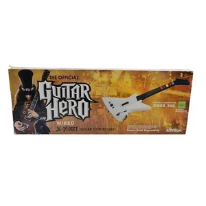 Guitar Hero Wired X-Plorer Guitar Controller For Xbox 360 - Picture 1 of 4