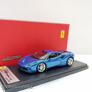 Ferrari F8 Tributo Blue Corsa Looksmart 1/43 #LS503B - Picture 1 of 2