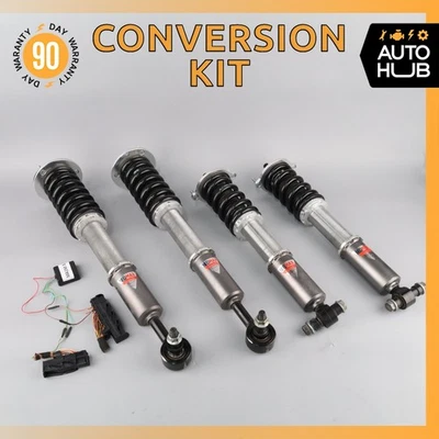 07-12 Mercedes R230 SL550 SL600 Kit de conversión de amortiguador de puntal plateado Foto 1 de 4