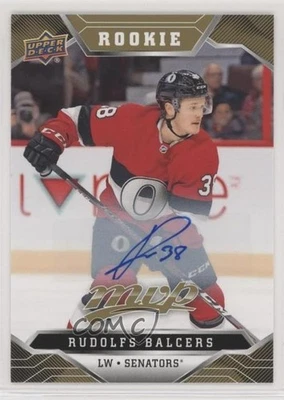 2019-20 Upper Deck MVP High Series Rookies Rudolfs Balcers #241 Rookie Auto RC - Image 1 of 2