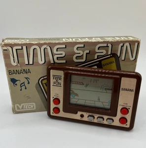 Banana Time & Fun LCD Game V-Tech 1981 console gioco funzionante originale - Imagen 1 de 10