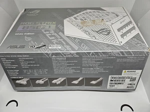 ASUS ROG Strix 850W White Axial-Tech Fan Design 80 PLUS Gold power supply - Picture 1 of 7